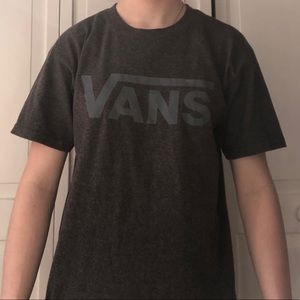 ☆ 3/$20 ☆ gray vans t-shirt